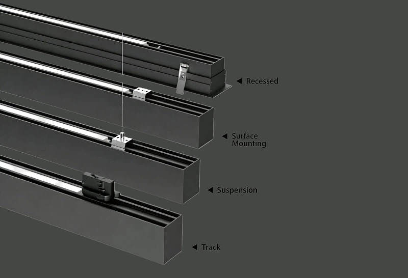 Installation Methods of Linear Lights